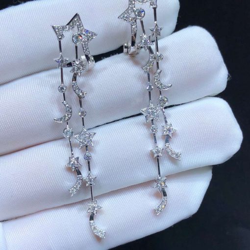 Chanel A Diamond Comete Pair of Earrings