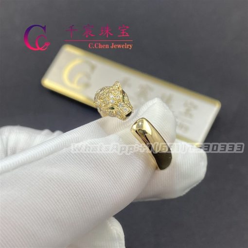 Cartier Panthere De Cartier Ring Yellow Gold N4765800 (7)