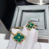 Buccellati Opera Color 18k Rose Gold Contrarie Malachite Bracelet