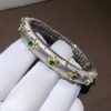 Buccellati Macri Bracelet White Gold And Emerald (1)