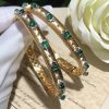 Buccellati Macri Bracelet Yellow Gold and Emerald