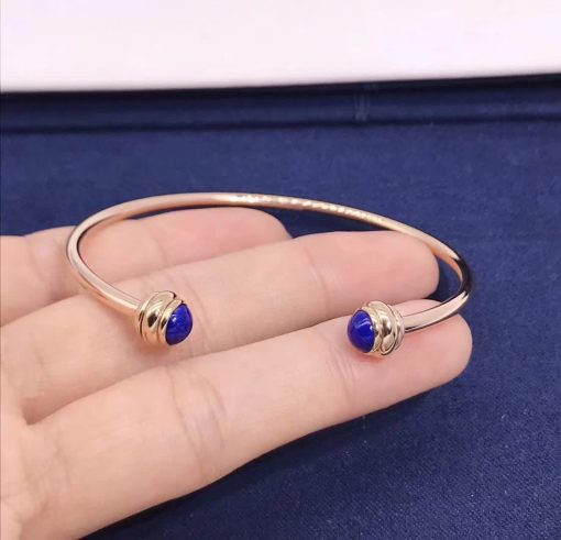 Piaget Possession Open Bangle Bracelet Lapis lazuli G36PC700