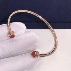 Piaget Possession Open Bangle Bracelet carnelian G36PC500