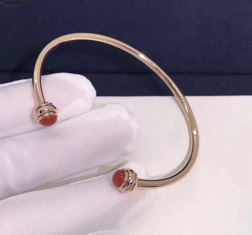 Piaget Possession Open Bangle Bracelet carnelian G36PC500