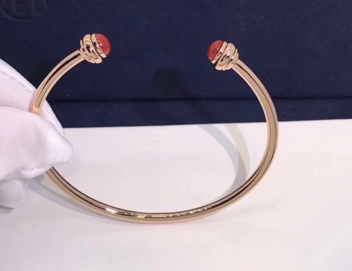 Piaget Possession Open Bangle Bracelet carnelian G36PC500