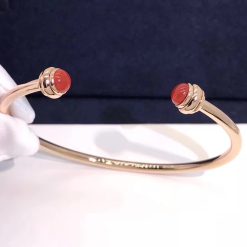 Piaget Possession Open Bangle Bracelet carnelian G36PC500