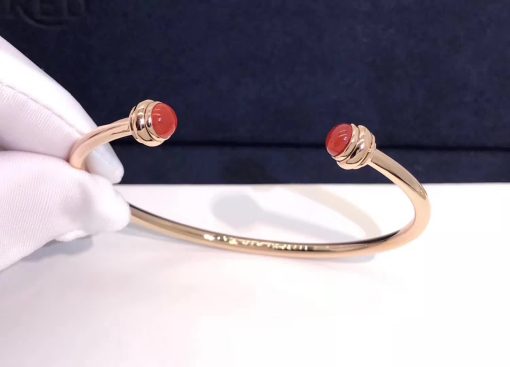 Piaget Possession Open Bangle Bracelet carnelian G36PC500