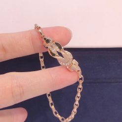 Fred Chance Infinie Bracelet 18k Pink Gold and Diamonds Medium Model  0B0108-6B0431