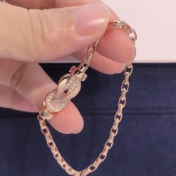 Fred Chance Infinie Bracelet 18k Pink Gold and Diamonds Medium Model  0B0108-6B0431