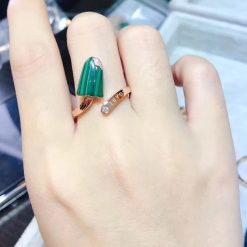 Bvlgari Gelati Ring Set with Malachite 354781