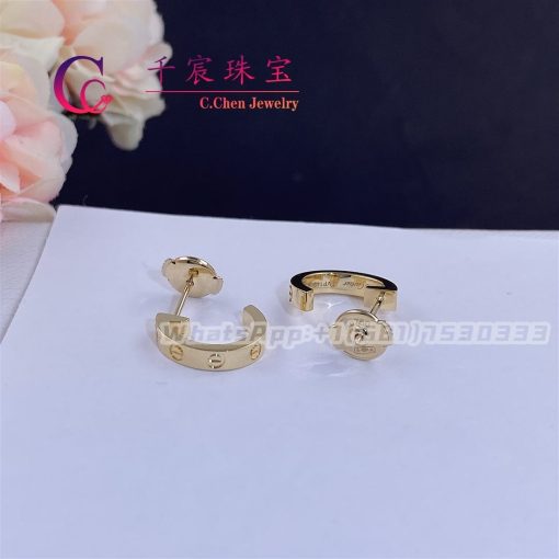 Cartier Love Earrings B8028800