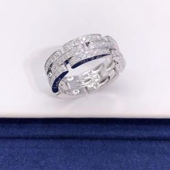 Cartier Maillon PanthÈre Ring 3 Diamond-paved Rows B4111700