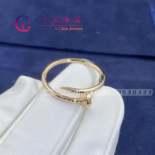 Cartie Juste Un Clou Ring small model Rose Gold -B4225800