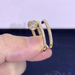 Cartie Juste Un Clou Ring Yellow Gold Diamonds B4211900