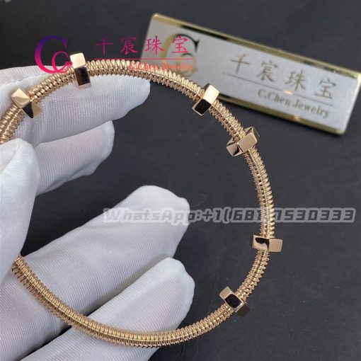 Cartier Ecrou De Cartier Bracelet Rose Gold B6049517