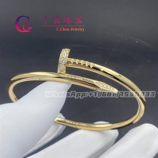 Cartier Juste Un Clou Bracelet Yellow Gold Diamonds B6048617