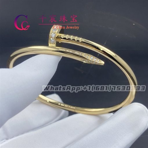 Cartier Juste Un Clou Bracelet Yellow Gold Diamonds B6048617