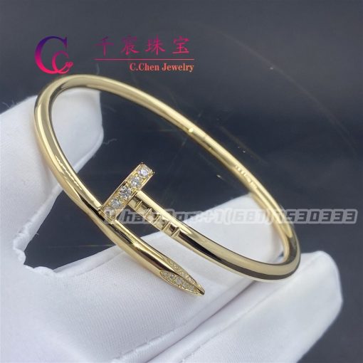 Cartier Juste Un Clou Bracelet Yellow Gold Diamonds B6048617