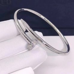 Cartier Juste Un Clou Bracelet White Gold Diamonds B6048717