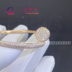 Cartier Juste Un Clou Bracelet Rose Gold Diamonds N6702117