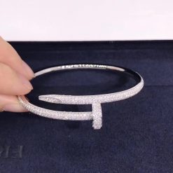 Cartier Juste Un Clou Bracelet White Gold Diamonds N6707317