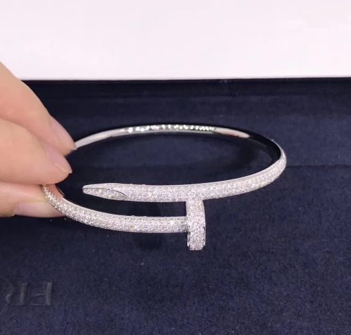 Cartier Juste Un Clou Bracelet White Gold Diamonds N6707317