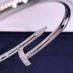 Cartier Juste Un Clou Bracelet White Gold Diamonds N6707317