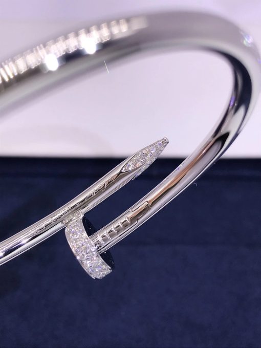 Cartier Juste Un Clou Bracelet White Gold Diamonds N6707317