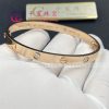 Cartier Love Bracelet 4 Diamonds Rose Gold B6036017