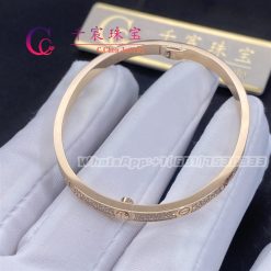 Cartier Love Bracelet Small Model PavÉ Diamonds N6710717