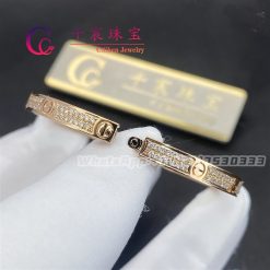 Cartier Love Bracelet Small Model PavÉ Diamonds N6710717