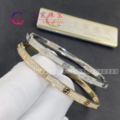 Cartier Love Bracelet Small Model PavÉ Diamonds N6710817