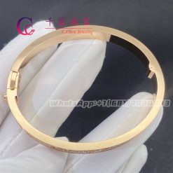 Cartier Love Bracelet Diamond-paved Rose Gold N6710817