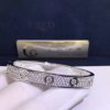 Cartier love Bracelet Diamond-paved White Gold N6033602