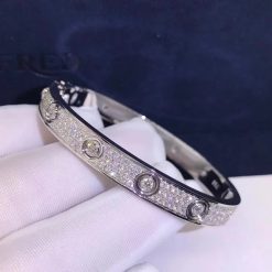 Cartier love Bracelet Diamond-paved White Gold N6033602