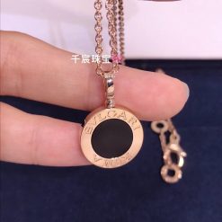 Bvlgari Necklace with Onyx 350815