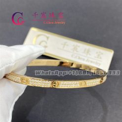 Cartier Love Bracelet Small Model PavÉ Diamonds N6710617