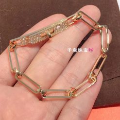 Hermes Paris Kelly Chaine Bracelet Small Model H218471b 00lg (3)