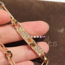 Hermes Paris Kelly Chaine Bracelet Small Model H218471b 00lg (5)