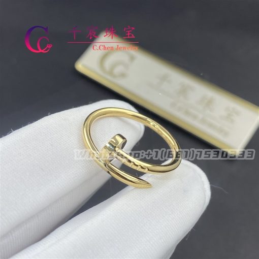 Cartie Juste Un Clou Ring small model Yellow Gold B4225900