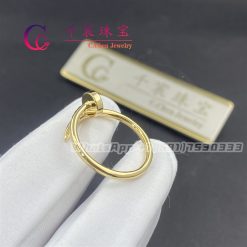 Cartie Juste Un Clou Ring small model Yellow Gold B4225900