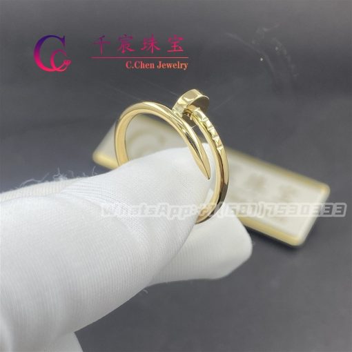 Cartie Juste Un Clou Ring small model Yellow Gold B4225900