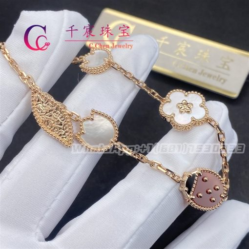 Van Cleef & Arpels Lucky Spring Bracelet 5 Motifs VCARP7RR00