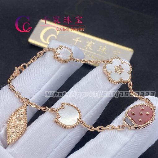 Van Cleef & Arpels Lucky Spring Bracelet 5 Motifs VCARP7RR00