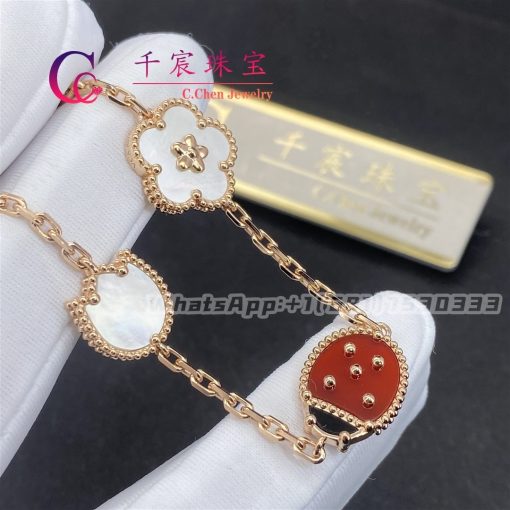 Van Cleef & Arpels Lucky Spring Bracelet 5 Motifs VCARP7RR00