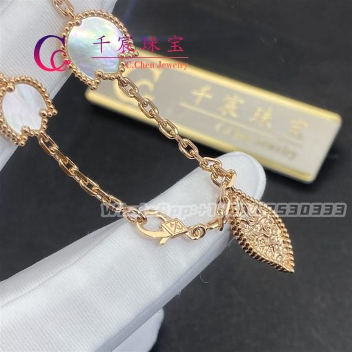 Van Cleef & Arpels Lucky Spring Bracelet 5 Motifs VCARP7RR00