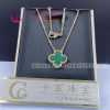 Van Cleef & Arpels Vintage Alhambra Pendant Malachite VCARO9VA00