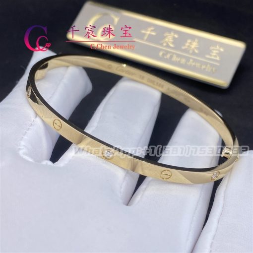 Cartier Love Bracelet Small Model 6 Diamonds B6047217