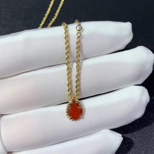 Boucheron Serpent Bohème Pendant XS Motif Carnelian JPN00628