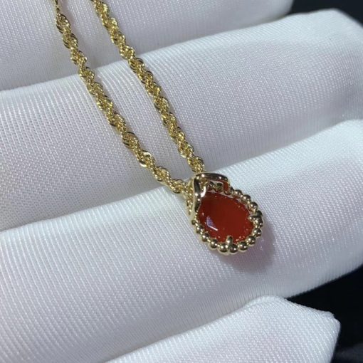 Boucheron Serpent Boheme Pendant Xs Motif Carnelian Jpn00628 (3)